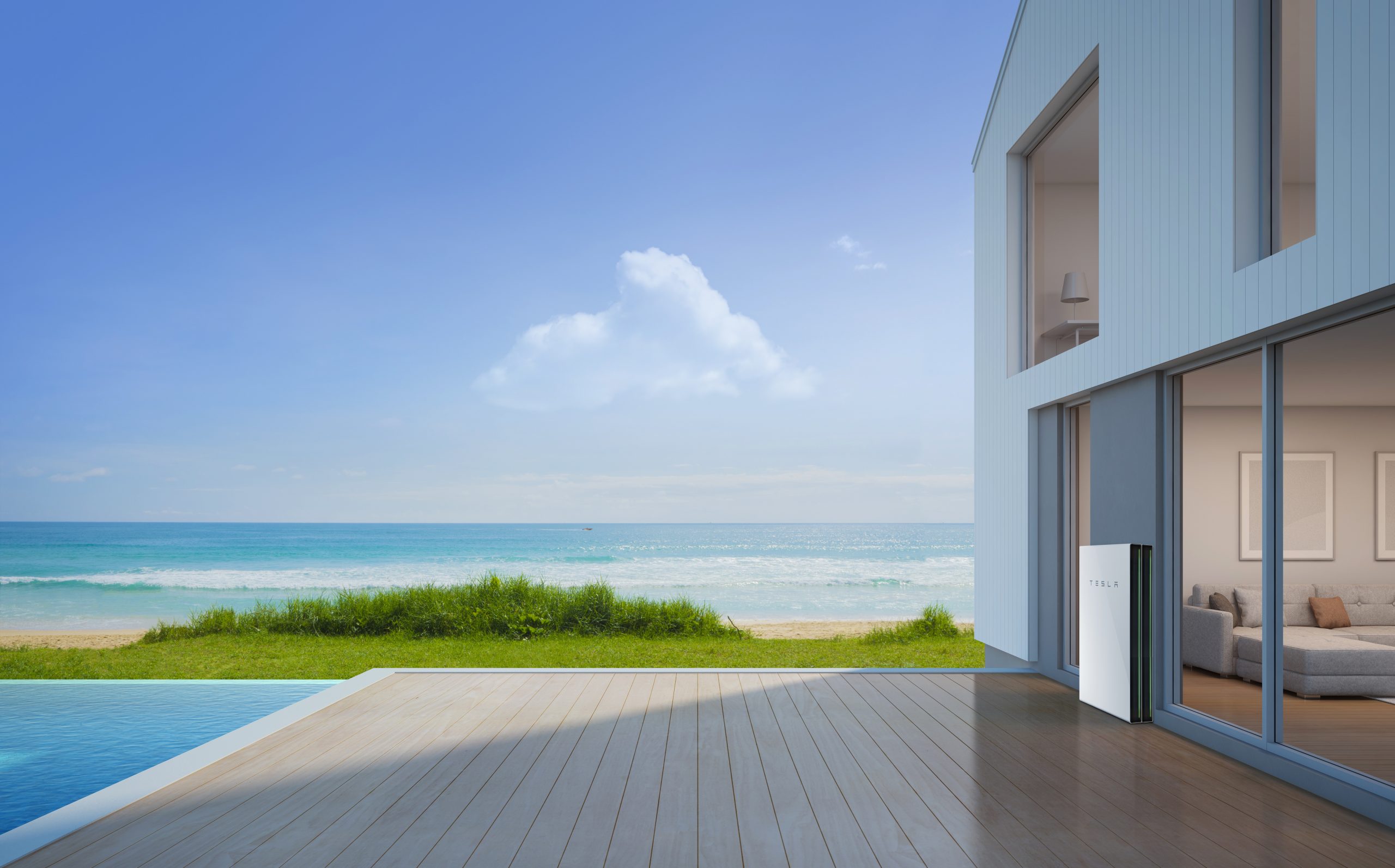 Luxury Melbourne home with swimming pool  -  residential electrical services