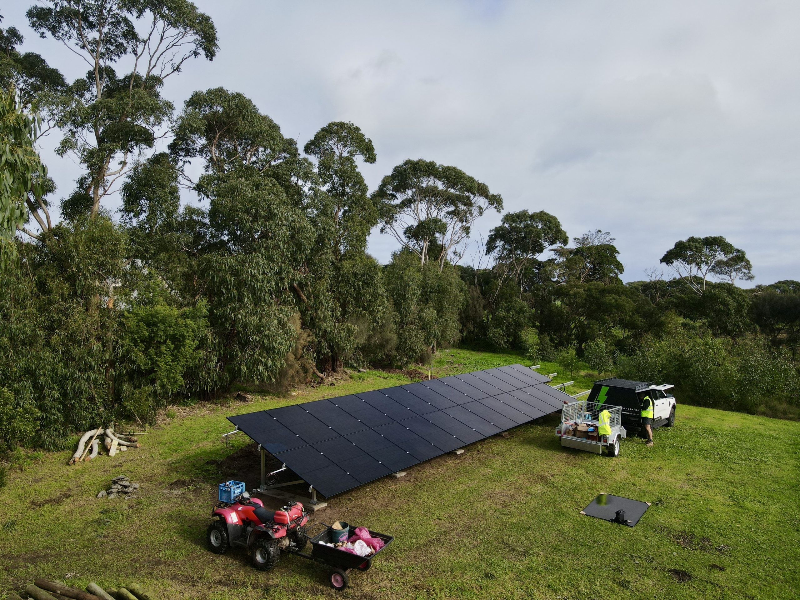 Rooftop solar panels installed in Melbourne by Carlin Co Electrical