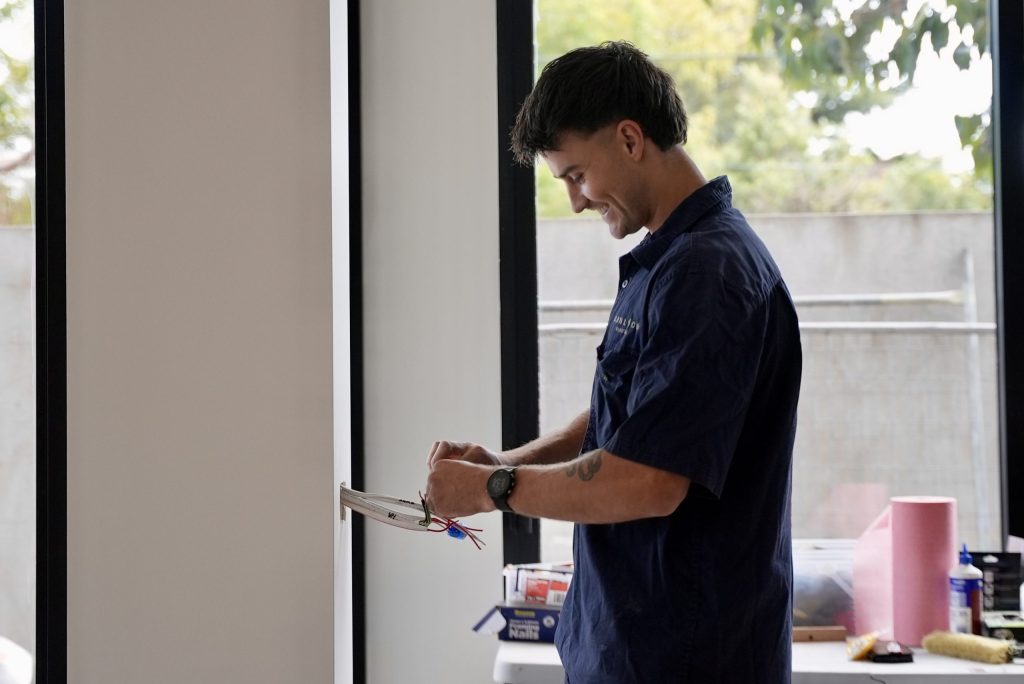 Residential electrical wiring installation Melbourne