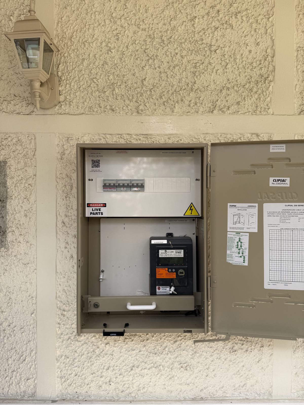 Carlin Co meter box and switchboard upgrade Melbourne